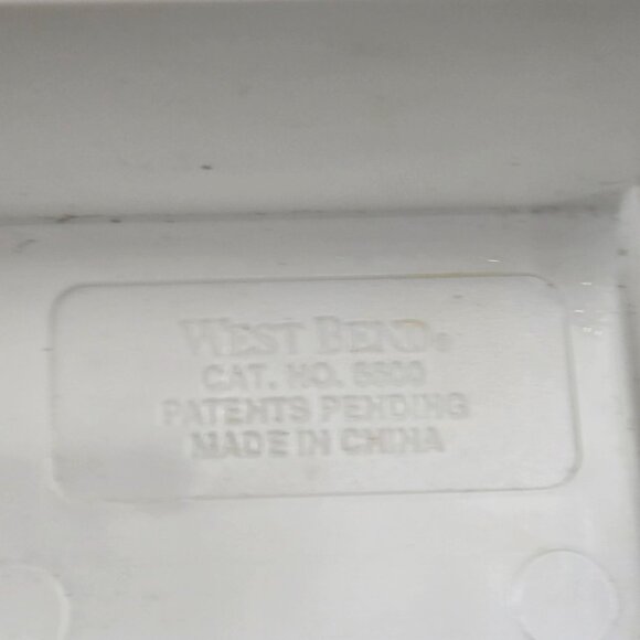 West Bend Bread Slicing Guide Model 6600 White - Picture 9 of 9